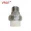 Vrot Wholesale High Quality Custom Size White Stainless Steel Water Pipe Fitting