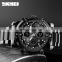 1389 skmei watches factory custom logo your band watch manufacturer stainless steel waterproof quartz wristwatch for men