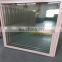 American style type pvc/upvc vinyl single hung window with tempered clear glass