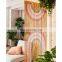 Beautiful High Quality Rainbow Bamboo Beaded Door Curtain Cheap wholesale beaded painted door curtain Vietnam Supplier