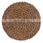 Vietnam Cheap Wholesale Seagrass Placemat Round Table mat Eco friendly Natural Weave wall decor basket wholesale Manufacturer