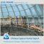 High standard space frame dome steel building with glass roof