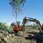 skid steer loader tree spade