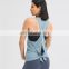 New Sexy Open Back Tank Top Fitness Gym Wear Loose Breathable Sportswear Workout Yoga Top Vest Women Singlet