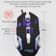 Best FV-502 wired glow mouse ergonomic optical gaming touch mouse for set desktop laptop computer universal