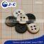 J&C Brown MOP shell buttons,pearl shell buttons for fashion shirt.BR052, BR053