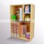 2015 New Design 6 Cube Modern Wood Bookcase,retail store display