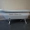 SY-1019 freestanding classical type soaking claw foot bathtub