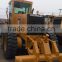 used excellent Motor Grader Cater 140K in top performance/new arrival grader imported from Japan