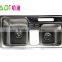 double bowl commercial kitchen stainless steel sink HD8343