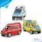 Pull Back Police Truck Alloy Toy Diecast Model Car