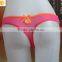 Satin Bow Sexy Lace Panty,pink Women Thong Ubderwear