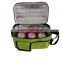double layer compartments aluminum foil cans insulated cooler bag