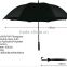 Big Golf Umbrella fibreglass double layer promotional Golf umbrella