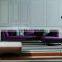 2013 Modern Style Top Grain Leather Sofa MS1001-2 Made in Foshan Guangdong