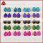 Turquoise blue druzy quartz gemstone studs fancy earrings for party girls                        
                                                Quality Choice