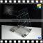 Hot sale clear acrylic hand cart/trolley with 4 wheels in living room/bedroom/kitchen