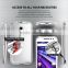 Keno All New Dust Free Cap Crystal Clear Shock Absorption TPU Bumper Hard Back Case for Motorola Moto G3