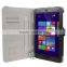 china fashion pu leather wallet credit card flip cover tablet case for asus vivotab note 8