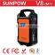 sunpow 36000mah portable power bank station CE ROHS Certification Multi-Function 24v and 12v jump starter with Air compressor