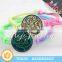 Gold and Black Sticker Abstract Fire Pattern Elastic Rainbow Cord Mood Bracelet Charms on Sale