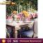 Gold Metal Glass Dining Table with Glass Living Room Furniture                        
                                                Quality Choice