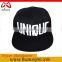 China headwear oem Adult high quality custom new flat brim snapback cap/hip hop cap/hat