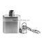 Portable 1oz Mini Stainless Steel Hip Flask Alcohol Bottle Flagon with Keychain
