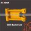 Robust CS55 Bucket link for excavator spare parts, H- link manufacturer