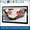 Flintstone 19 inch body inducted advertising display screen restaurant video display panel circular play adverts player