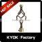 KYOK simple curtain rod finial curtain accessories wholesale,resin/crystal/aluminum material curtain pipe finials                        
                                                                                Supplier's Choice