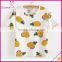 White Short Sleeve Fancy Custom Sublimation Pineapple Printing t Shirt Design