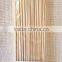 Low price 50/100pcs bbq bamboo skewers with custom logo