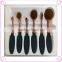 Professional rose gold oval toothbrush makeup brush set                        
                                                                                Supplier's Choice