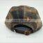 custom 5panel flat brim tie dying cap and hats