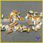 Good quality rectangle shape loose point back glass rhinestone for wedding dress