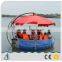 HEITRO customized for lake PE material (6 persons type) BBQ donut boat