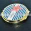 exquisite workmanship metal mini cosmetic mirror