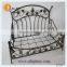 Metal frame pet bed and accessories Deluxe dog bed