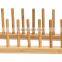 Home Basics Bamboo dish drainer Dish Rack