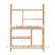 Multi-Function bamboo 4-tiers shoe rack