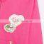 (11128) nova baby girls fashion autumn winter hoodies lovely warm coats floral embroidery kids outwears
