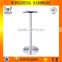 HS-A063B bar table base 201#stainless steel table base modern metal chrome round table legs