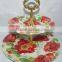 white antique porcelain plates for party 2 tier cake stand china supplier
