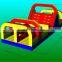 outdoor kids playground inflatable obstacle course equipment