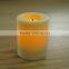 NEW MARKETING Smart Flameless Realistic Pillar Wax LED Candle with Black Wick