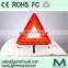 plastic and steel accident warning triangle