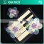 Transparent Flower Beaded Custom Wholesale Sequin Applique Patch