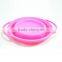 2016 Dongguan hot sale silicone collapsible lunch box
