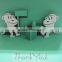 3D pop up greetingcard Thank you Monkeys card